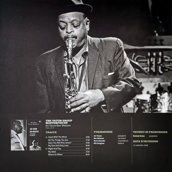 Art Tatum - The Tatum Group Masterpieces (Vinyl, LP, Album, Reissue, Stereo) Very Good Plus (VG+) / Very Good Plus (VG+)