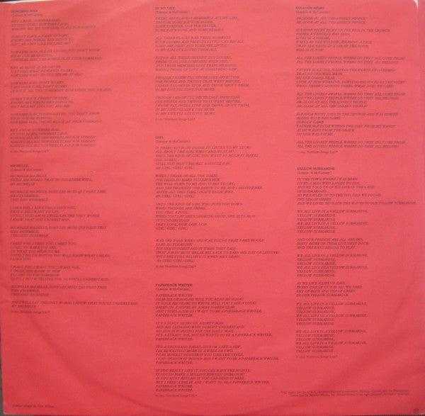 The Beatles - 1962-1966 (Vinyl, LP, Album, Compilation)