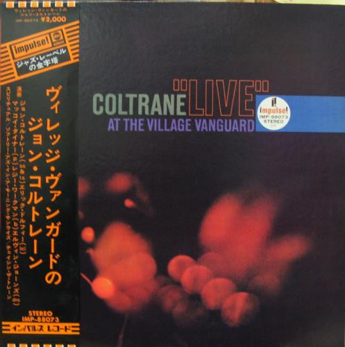 John Coltrane - "Live" At The Village Vanguard (Vinyl, LP, Album, Reissue, Stereo) Very Good Plus (VG+) / Very Good Plus (VG+)