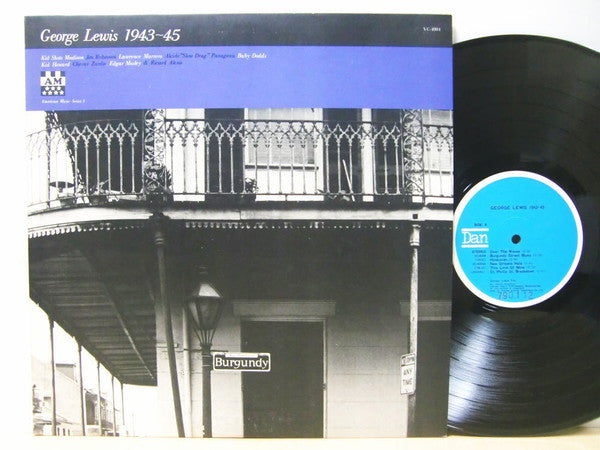 George Lewis (2) - George Lewis 1943-1945 (Vinyl, LP, Stereo) Very Good Plus (VG+) / Very Good (VG)