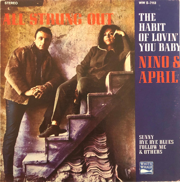 Nino Tempo & April Stevens - All Strung Out (Vinyl, LP, Album, Stereo) Very Good (VG) / Good Plus (G+)
