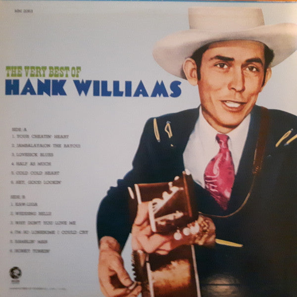 Hank Williams - The Very Best Of Hank Williams (Vinyl, LP, Compilation, Reissue, Stereo) Very Good Plus (VG+) / Very Good Plus (VG+)
