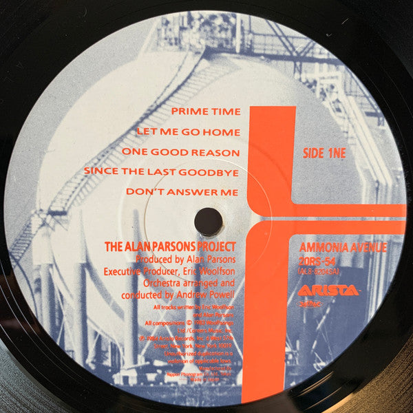 The Alan Parsons Project - Ammonia Avenue (Vinyl, LP, Album, Stereo)