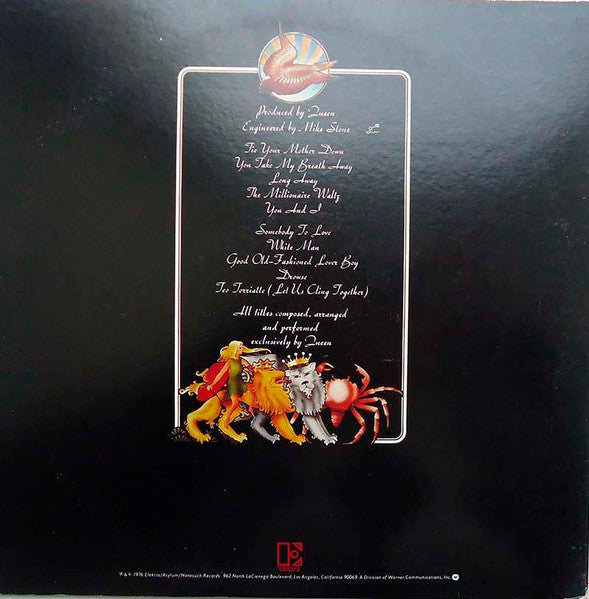 Queen - A Day At The Races = 華麗なるレース (Vinyl, LP, Album, Reissue) Near Mint (NM or M-) / Very Good Plus (VG+)
