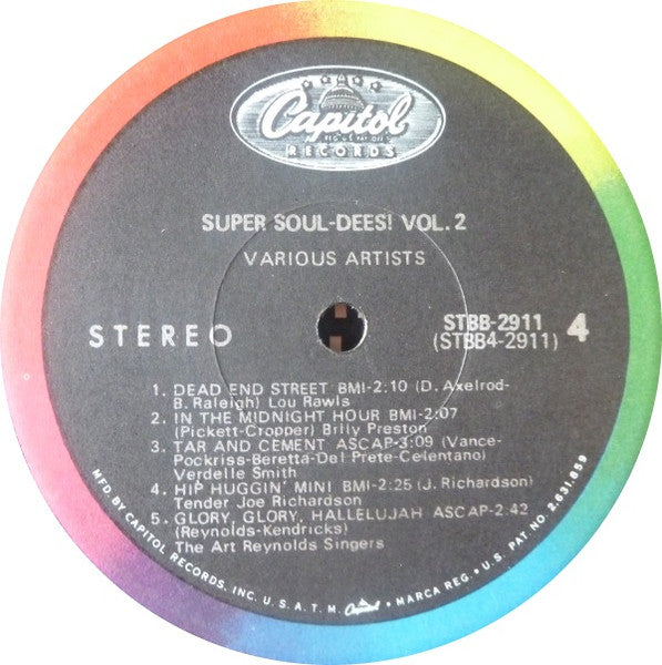 Various - Super Soul-Dees! Vol. 2 (2xVinyl, LP, Compilation) Very Good Plus (VG+) / Good Plus (G+)