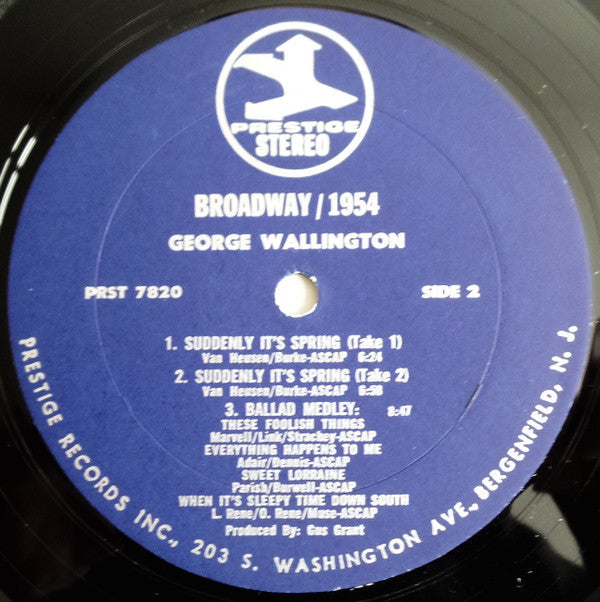 George Wallington Quintet - Live! At Cafe Bohemia/1955 (Vinyl, LP, ...