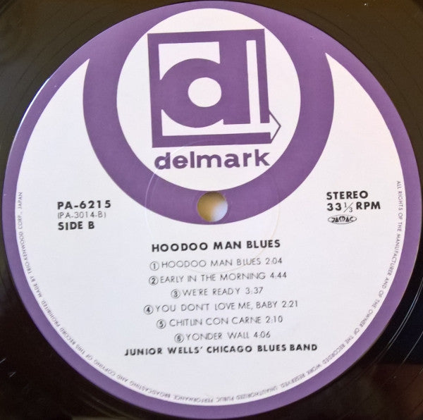 Junior Wells' Chicago Blues Band - Hoodoo Man Blues (Vinyl, LP, Album, Reissue) Very Good Plus (VG+) / Very Good Plus (VG+)