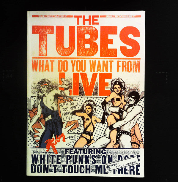 The Tubes - What Do You Want From Live (2xVinyl, LP, Album, Promo) Near Mint (NM or M-) / Very Good (VG)