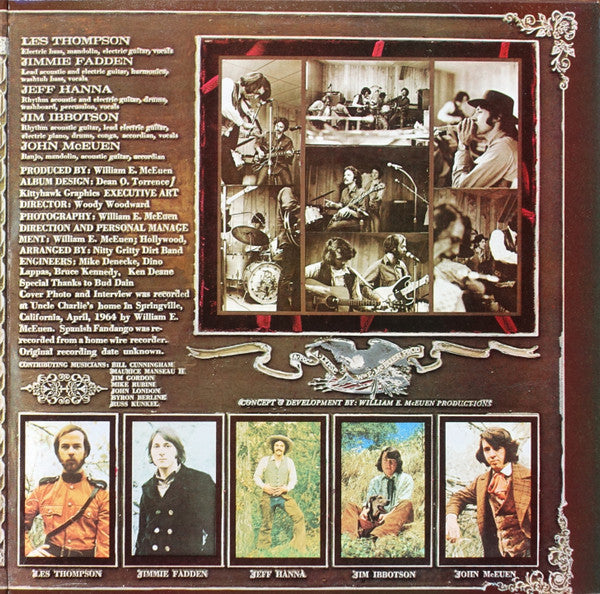 Nitty Gritty Dirt Band - Uncle Charlie & His Dog Teddy (Vinyl, LP, Album, Reissue, Stereo) Near Mint (NM or M-) / Very Good Plus (VG+)