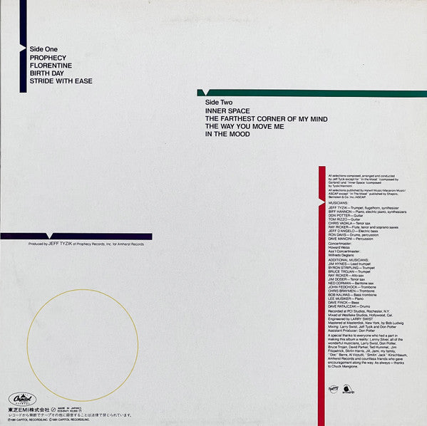 Jeff Tyzik - Prophecy (Vinyl, LP, Album, Stereo)