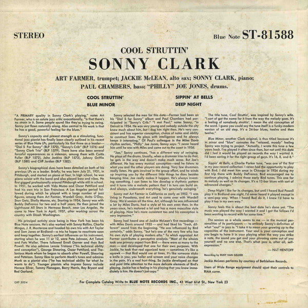 Sonny Clark - Cool Struttin' (Vinyl, LP, Album, Limited Edition, Re...