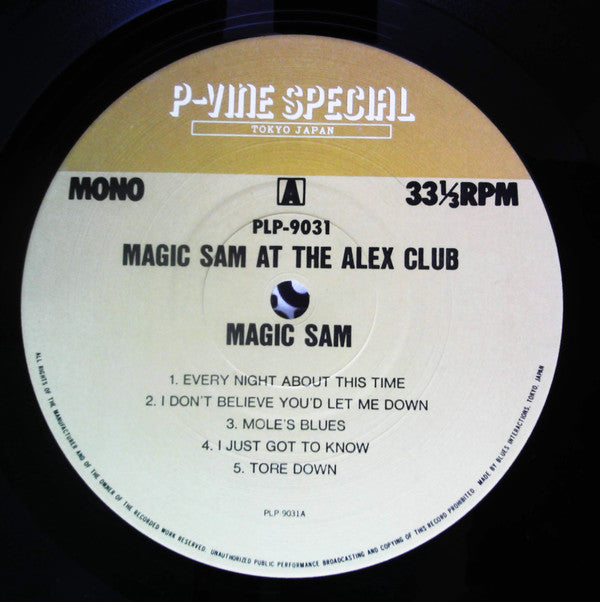 Magic Sam - Magic Sam Live (2xVinyl, LP) Very Good Plus (VG+) / Very Good Plus (VG+)