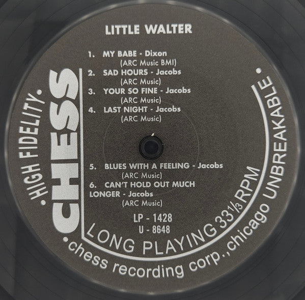 Little Walter - The Best Of Little Walter (Vinyl, LP, Compilation, Reissue, Mono) Near Mint (NM or M-) / Near Mint (NM or M-)