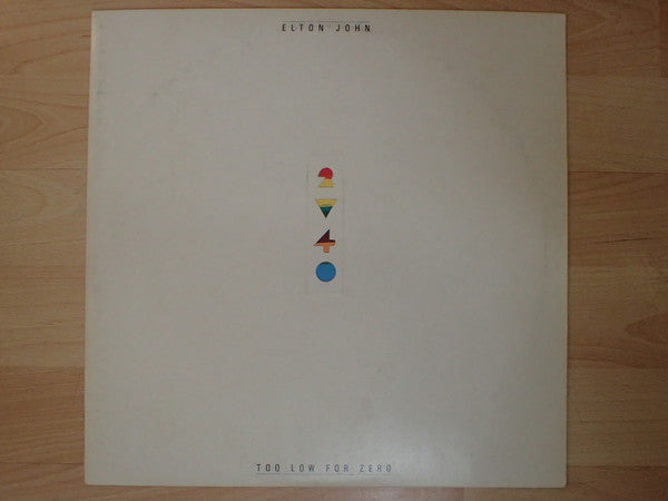 Elton John - Too Low For Zero (Vinyl, LP, Album)