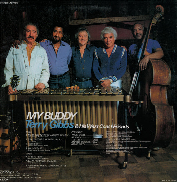 Terry Gibbs & His West Coast Friends - My Buddy (Vinyl, LP, Album) Very Good Plus (VG+) / Very Good Plus (VG+)