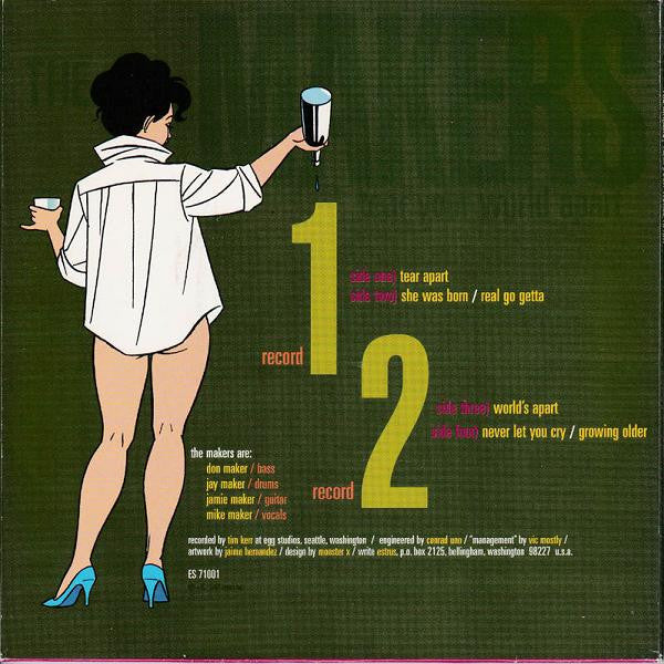 The Makers - Tear Your World Apart (2xVinyl, 7", 45 RPM) Very Good (VG) / Very Good (VG)