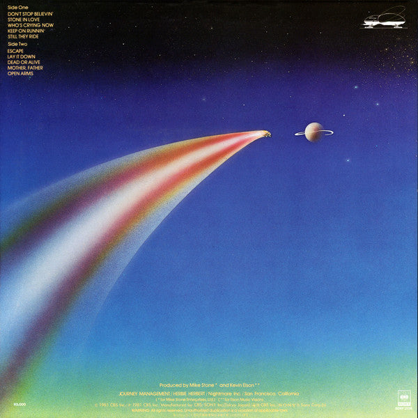 Journey - Escape (Vinyl, LP, Album)