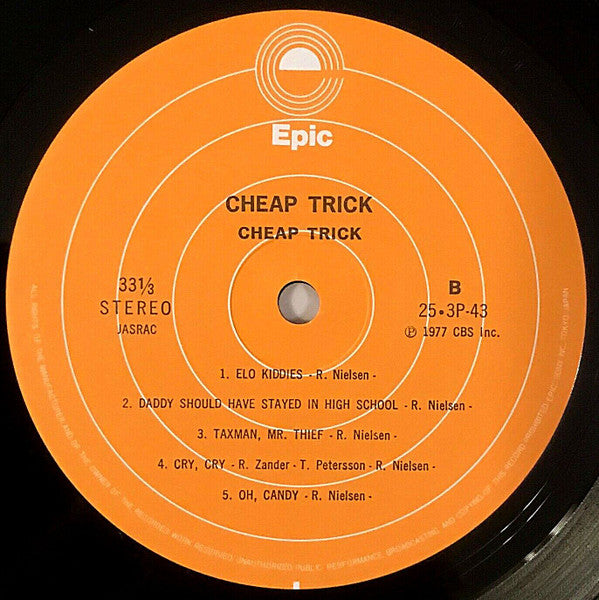 Cheap Trick - Cheap Trick (Vinyl, LP, Album, Reissue)