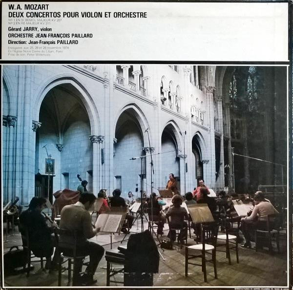 Wolfgang Amadeus Mozart - Deux Concertos Pour Violon Et Orchestre Nº 1 et Nº 2 (Vinyl, LP) Good Plus (G+) / Very Good (VG)