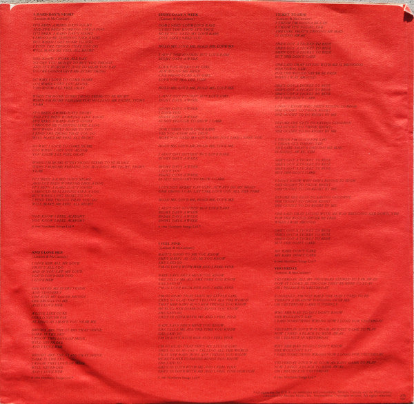 The Beatles - 1962-1966 (Vinyl, LP, Compilation)
