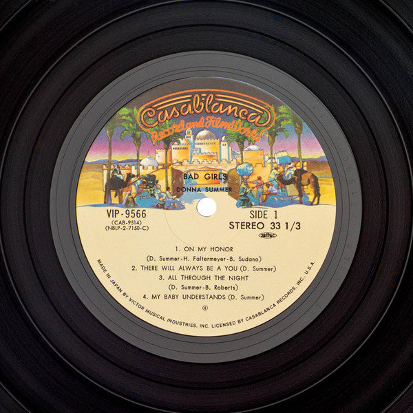 Donna Summer - Bad Girls = 華麗なる誘惑 (Vinyl, LP, Album, Stereo)