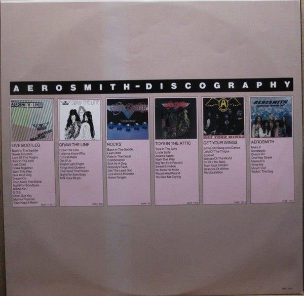 Aerosmith - Night In The Ruts (Vinyl, LP, Album)