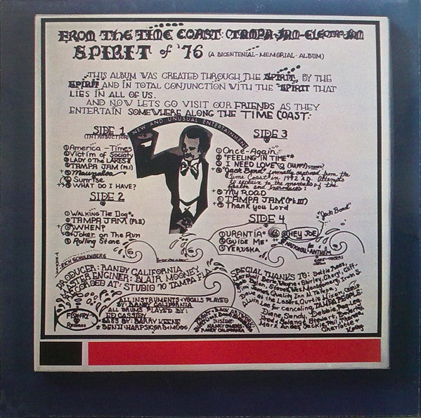 Spirit (8) - Spirit Of '76 (2xVinyl, LP, Album, Reissue) Very Good (VG) / Good Plus (G+)
