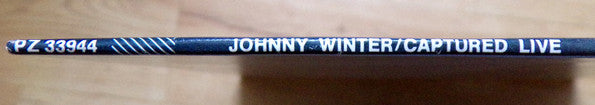 Johnny Winter - Captured Live! (Vinyl, LP, Album, Reissue, Stereo) Very Good (VG) / Very Good Plus (VG+)
