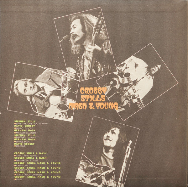 Crosby, Stills, Nash & Young - All Together (Vinyl, LP, Compilation, Reissue) Good Plus (G+) / Very Good Plus (VG+)