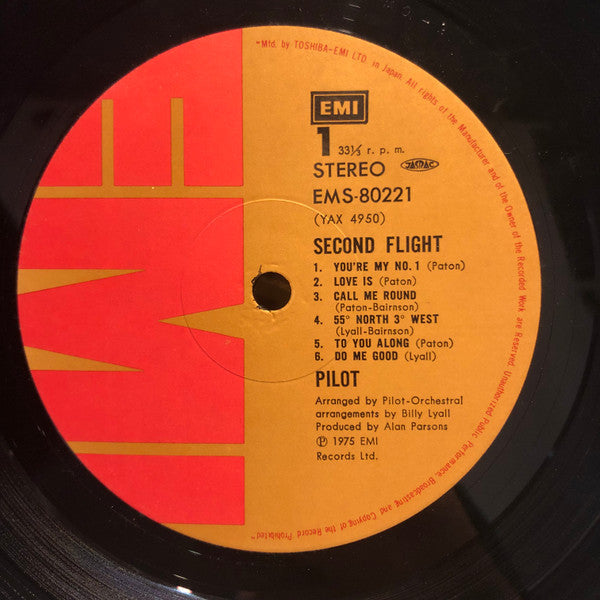 Pilot - Second Flight (Vinyl, LP, Album)