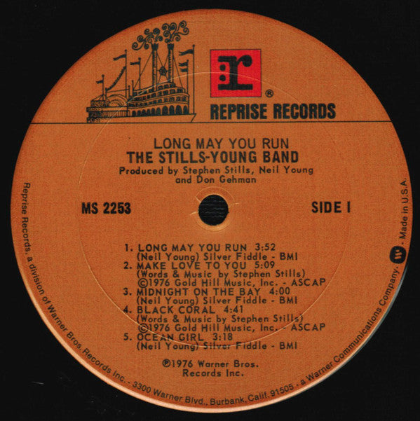 The Stills-Young Band - Long May You Run (Vinyl, LP, Album) Very Good Plus (VG+) / Very Good Plus (VG+)