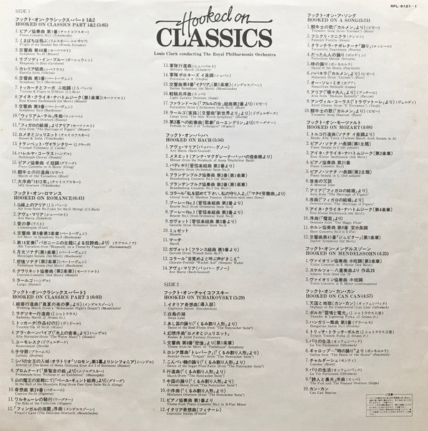 Louis Clark - Hooked On Classics (Vinyl, LP, Album, Stereo) Very Good Plus (VG+) / Very Good Plus (VG+)