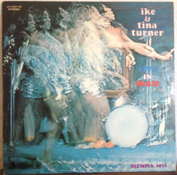 Ike & Tina Turner - Live In Paris (2xVinyl, LP, Album) Good Plus (G+) / Good Plus (G+)