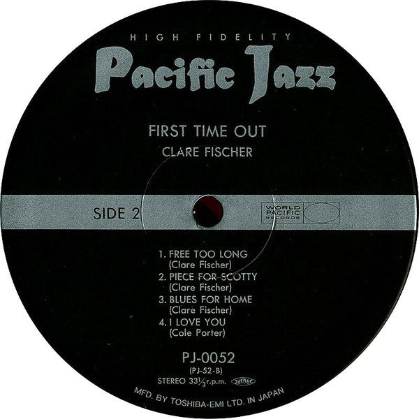 Clare Fischer - First Time Out (Vinyl, LP, Album, Reissue, Stereo) Near Mint (NM or M-) / Very Good Plus (VG+)