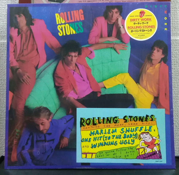 The Rolling Stones - Dirty Work (Vinyl, LP, Album)