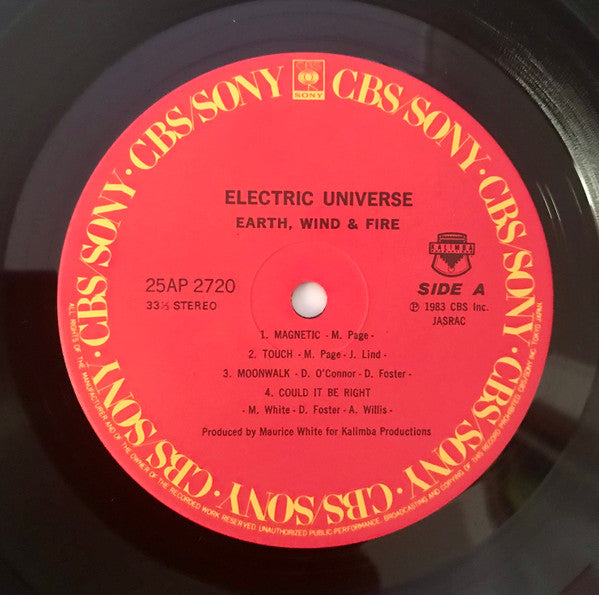 Earth, Wind & Fire - Electric Universe (Vinyl, LP, Album)