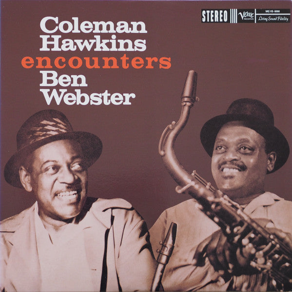 Coleman Hawkins - Coleman Hawkins Encounters Ben Webster (Vinyl, LP, Album, Limited Edition, Reissue, Stereo) Very Good Plus (VG+) / Near Mint (NM or M-)