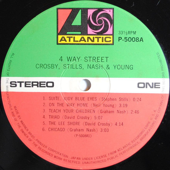 Crosby, Stills, Nash & Young - 4 Way Street (Vinyl, LP, Album)