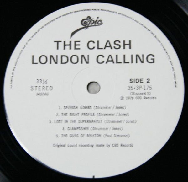 The Clash - London Calling (Vinyl, LP, Album)