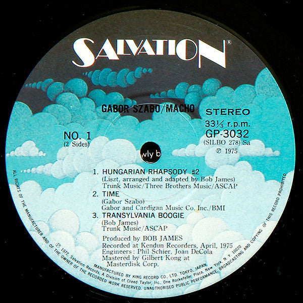 Gabor Szabo - Macho (Vinyl, LP, Album)