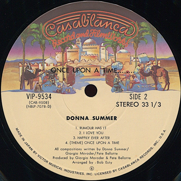 Donna Summer - Once Upon A Time... (Vinyl, LP, Album)
