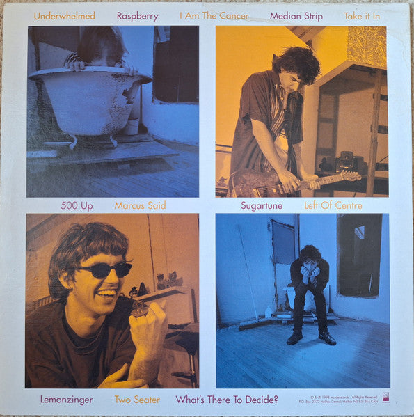 Sloan (2) - Smeared (Vinyl, LP, Album, Reissue) Very Good Plus (VG+) / Very Good Plus (VG+)