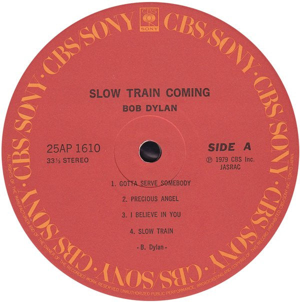 Bob Dylan - Slow Train Coming (Vinyl, LP, Album)