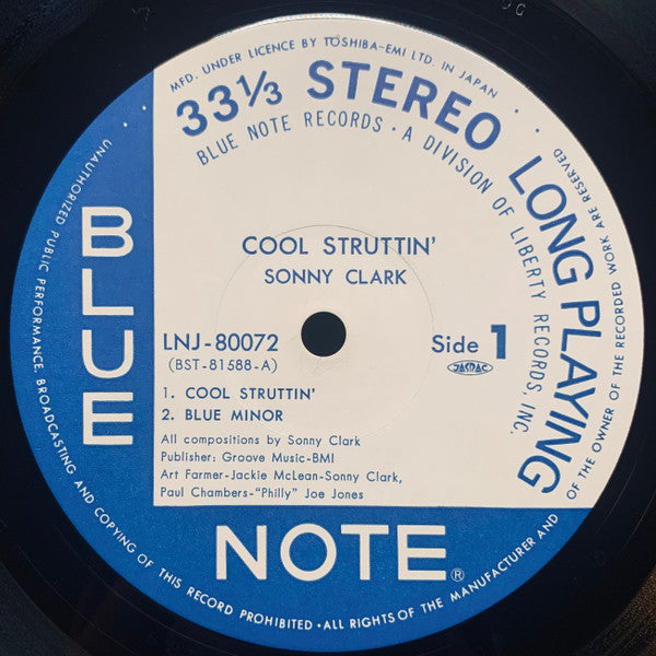 Sonny Clark - Cool Struttin' = クール・ストラッティン (Vinyl, LP, Album, Stere...