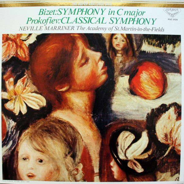 Georges Bizet - Symphony In C Major / Classical Symphony (Vinyl, LP, Reissue, Stereo) Very Good Plus (VG+) / Near Mint (NM or M-)