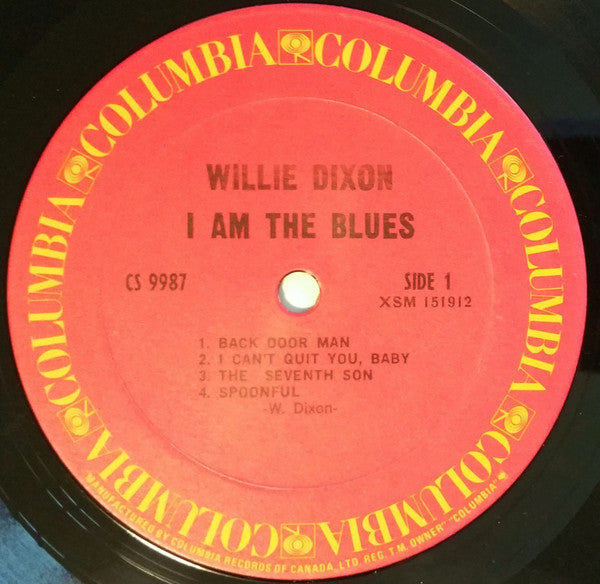 Willie Dixon - I Am The Blues (Vinyl, LP, Album, Stereo) Very Good Plus (VG+) / Very Good Plus (VG+)