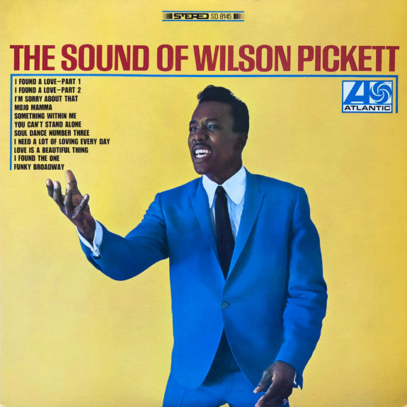 Wilson Pickett - The Sound Of Wilson Pickett (Vinyl, LP, Reissue, Stereo) Very Good Plus (VG+) / Good Plus (G+)