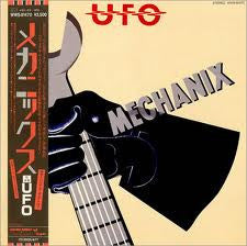 UFO (5) - Mechanix (Vinyl, LP, Album, Stereo) Good Plus (G+) / Good Plus (G+)