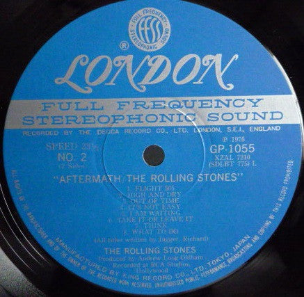 The Rolling Stones - Aftermath (Vinyl, LP, Album, Reissue, Stereo) Very Good (VG) / Good (G)