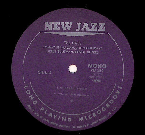 Tommy Flanagan - The Cats (Vinyl, LP, Album, Reissue, Mono)